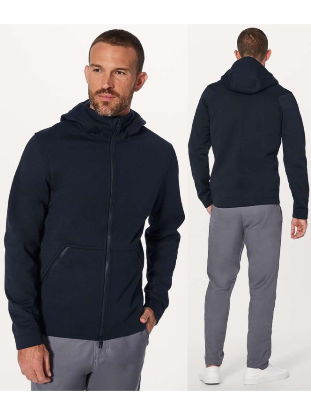 Lululemon Wind Resistant Water Repellant Full Zip Welter Weight Hoodie